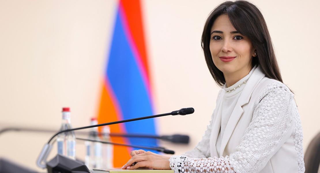 Ани Бадалян - говорителка на МВнР на Република Армения