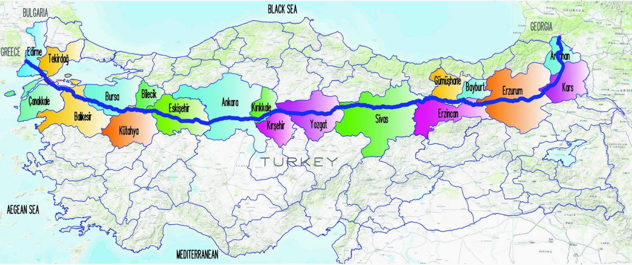 Trans Anatolian Pipeline - TANAP