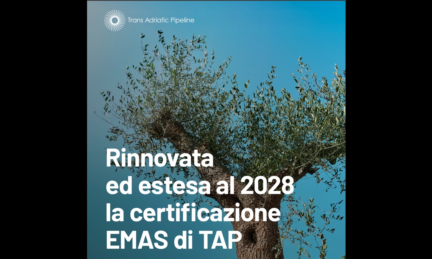 TAP Italia reaffirms compliance with EU environmental standards